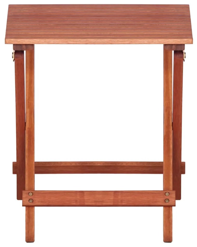 Set da bistrot per esterni per bambini 3 pz legno di eucalipto