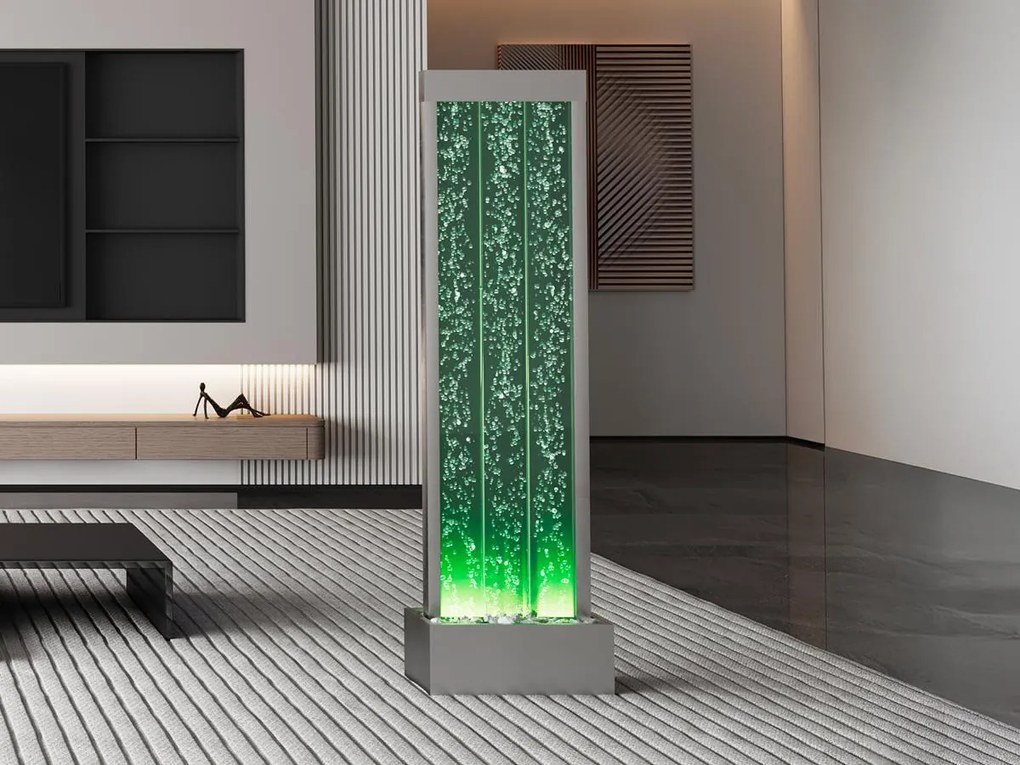Muro di bolle d'acqua LED cambia colore H150 cm - BLENNIE