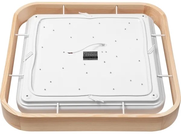 Brilagi - Plafoniera LED MANAROLA CUBIC LED/24W/230V 3000-6500K + telecomando