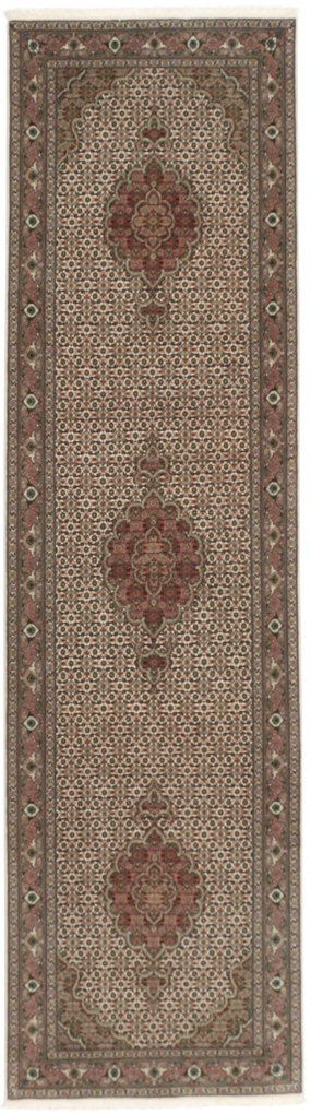 Tabriz Tappeto persiano 300 x 80 (Iran) Annodato A Mano