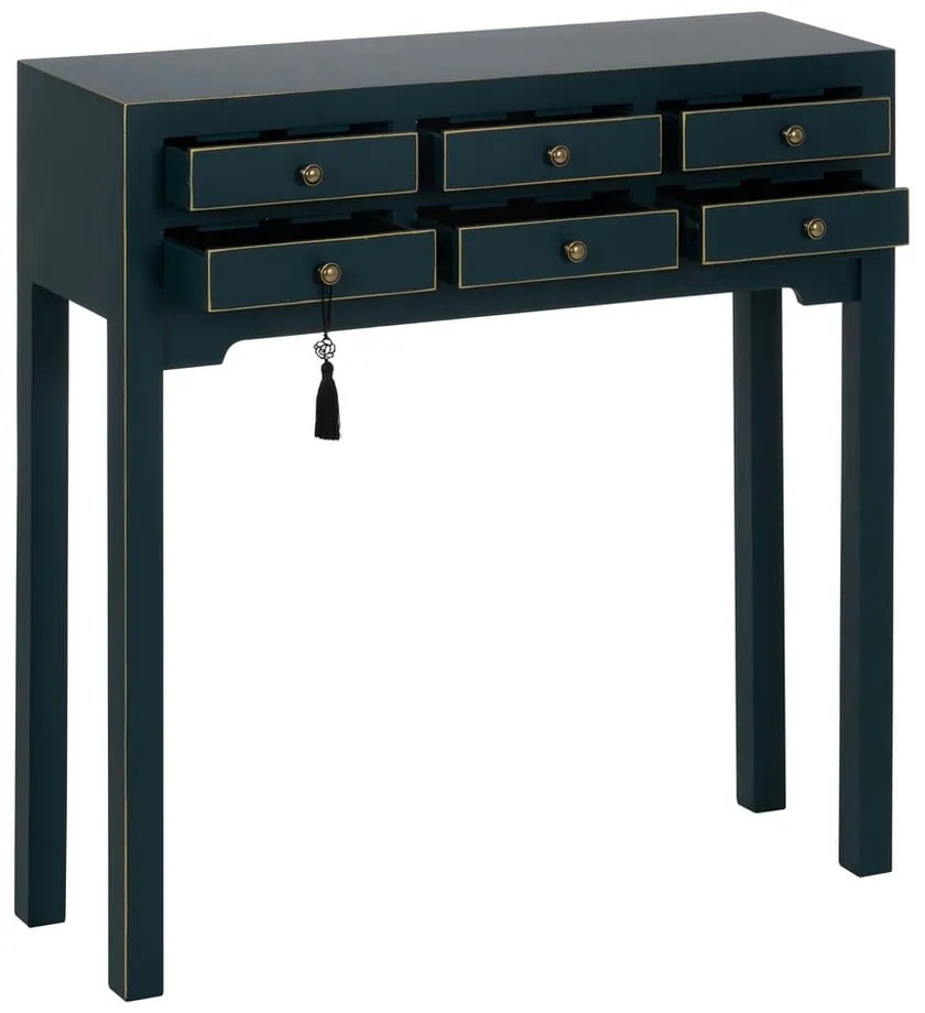 Consolle blu 26x85 cm Diana - Ixia