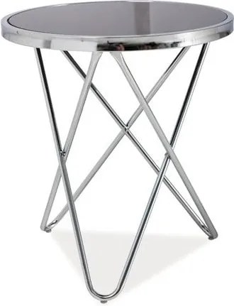 Tavolino da caffè rotondo Fabia C - h 50 x p 45 cm