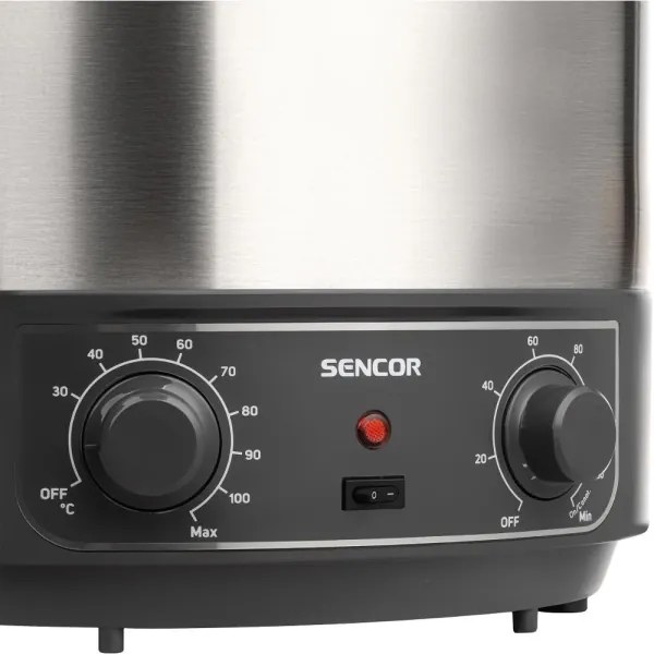 Sencor - Pentola per conserve 27 l 1800W/230V acciaio inox/grigio