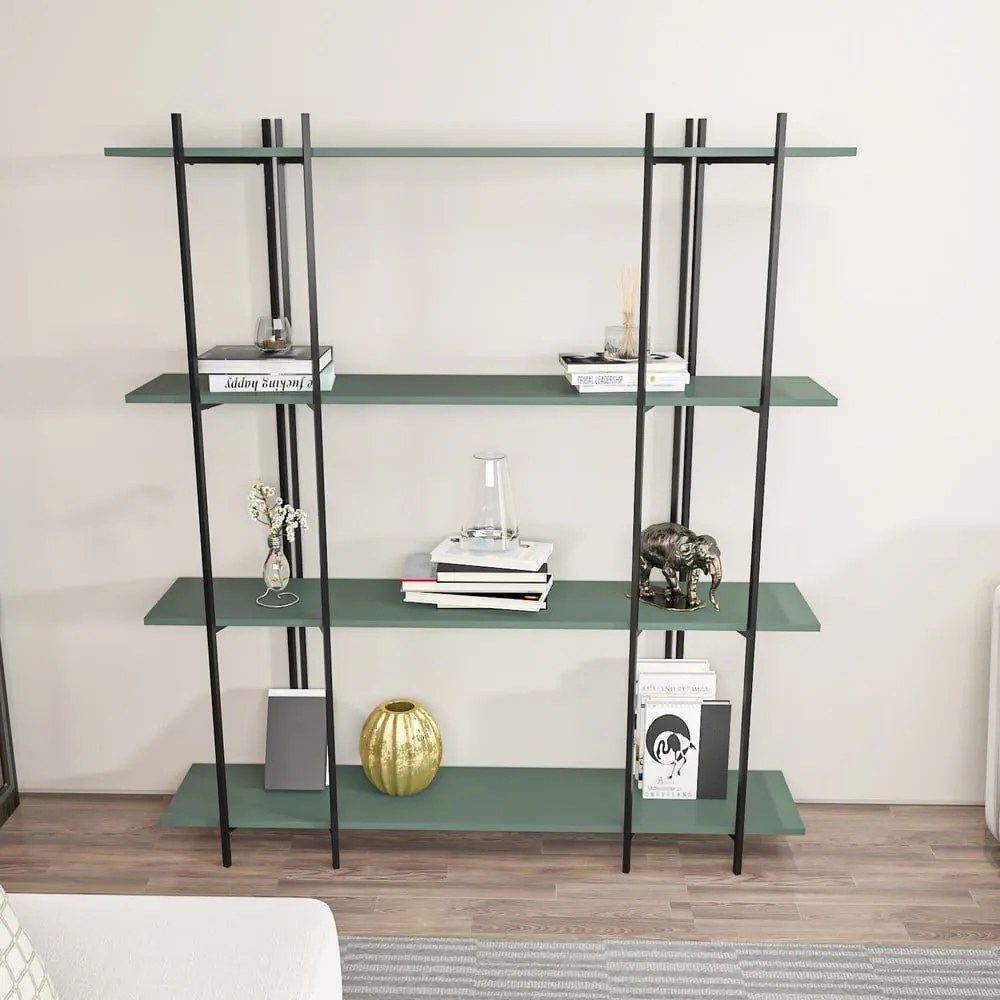 Libreria verde 160x180 cm Moss - Kalune Design