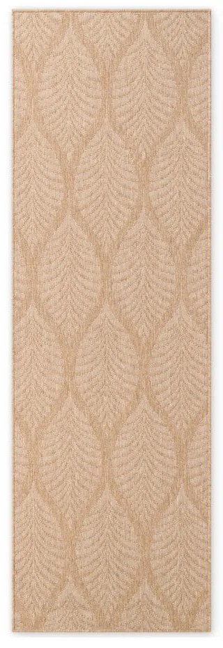 Passatoia da interno ed esterno beige/avorio 80x250 cm Duet Liora – NORTHRUGS