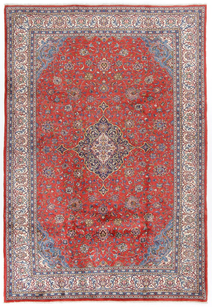 Sarouk Tappeto 210 x 310 (Iran) Annodato A Mano