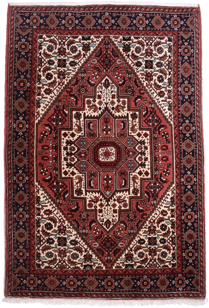 Gholtogh Tappeto persiano 100x150 Beige (Iran) Annodato A Mano