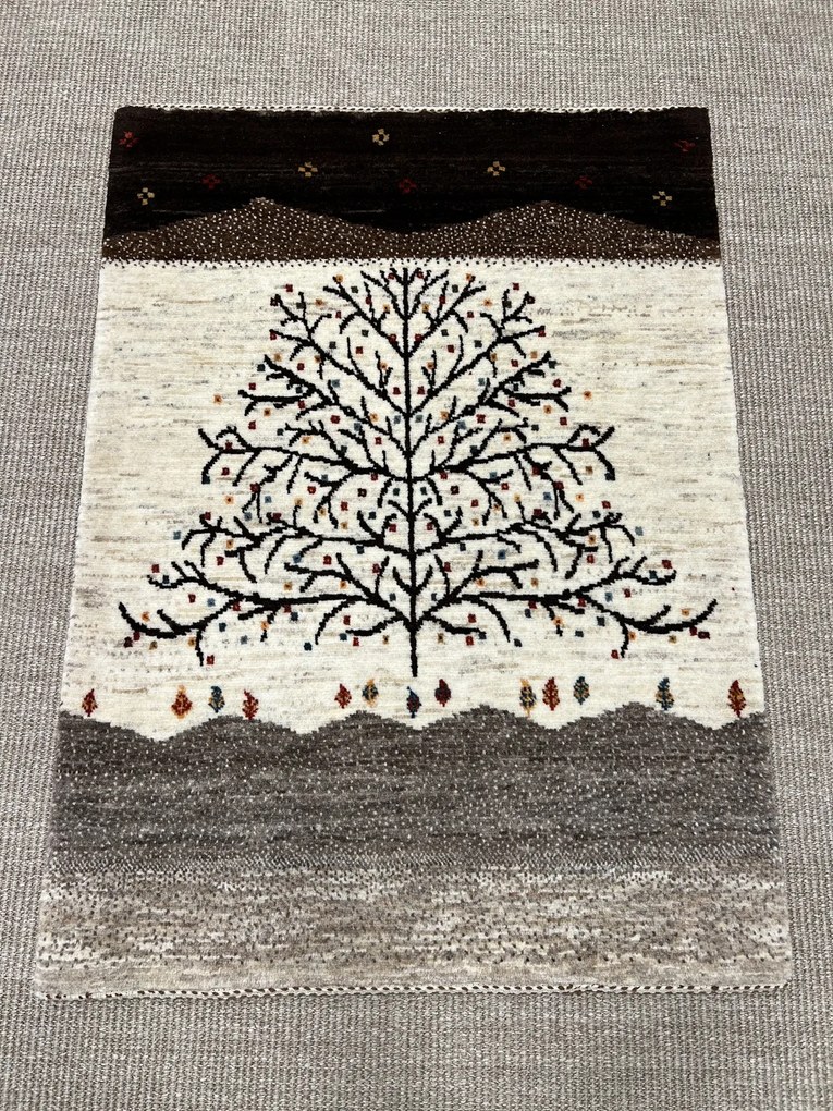 Loribaft Tappeto persiano 70x100 Beige (Iran) Annodato A Mano