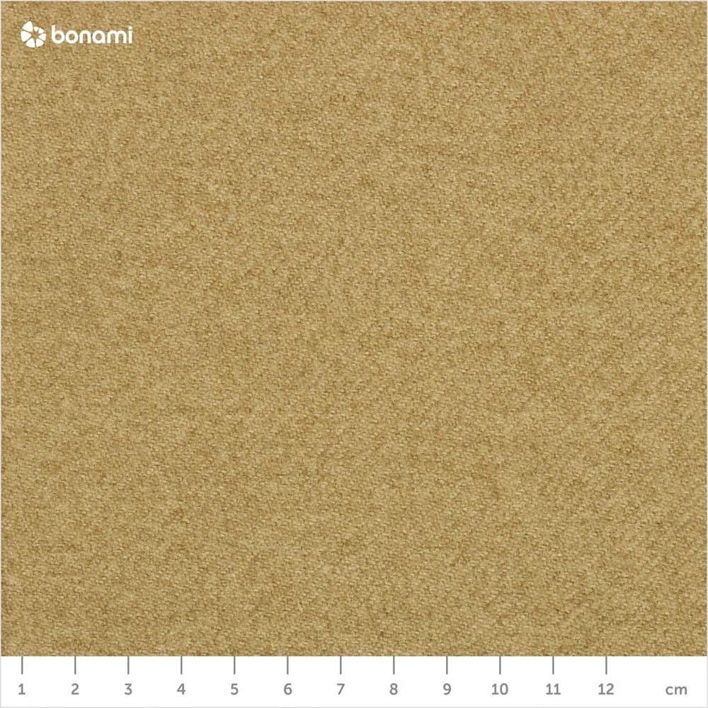 Divano letto variabile giallo ad angolo Pop - Bonami Selection