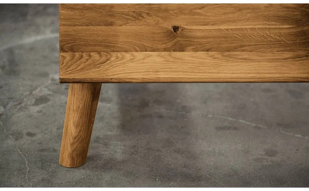 Letto matrimoniale in rovere 180x200 cm Greg 2 - The Beds