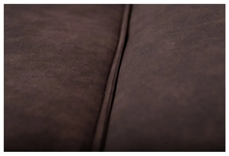 Divano in similpelle marrone 224 cm Copenhagen - Scandic