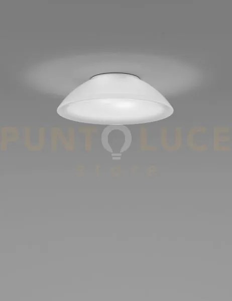 Infinita plafoniera applique 53 bianco satinato e bianco opaco 1 l32gg