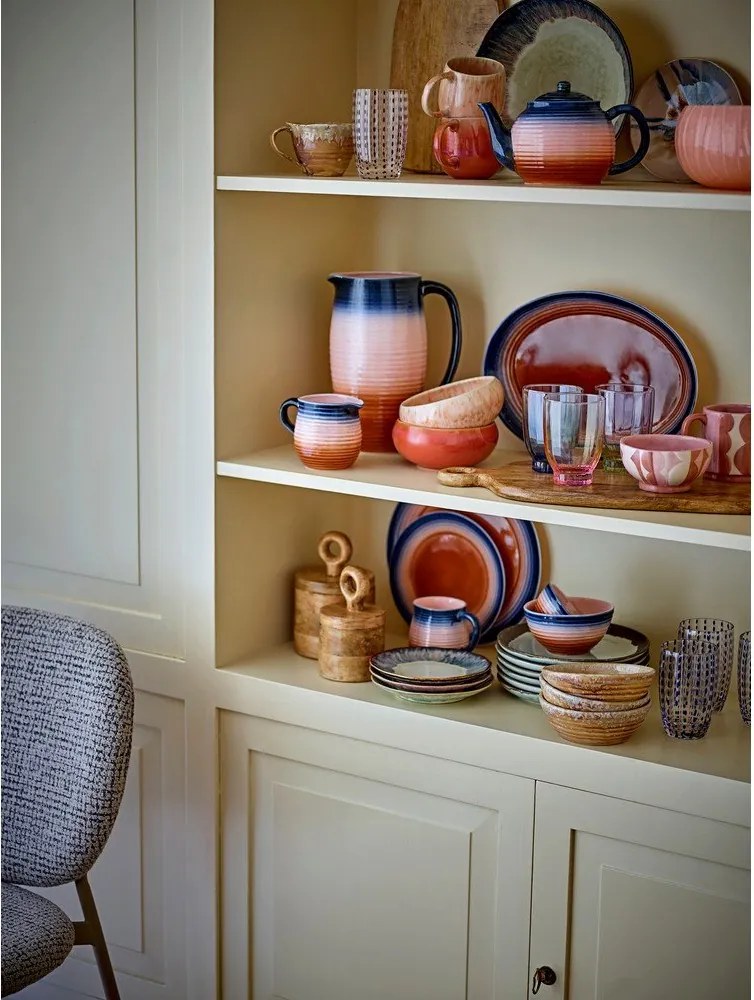 Ciotoline in set per zuppe e minestre blu/arancioni in ceramica 4 pz 350 ml Tatum – Bloomingville