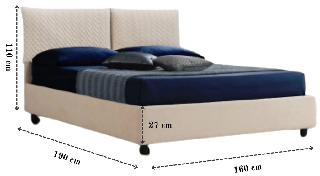 Letto matrimoniale Roma