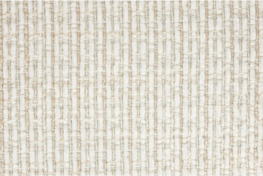 Sedia da pranzo color crema in imbottito con braccioli Medina – Dutchbone