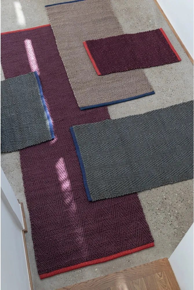 Passatoia marrone in iuta 70x150 cm Notes – Mette Ditmer Denmark