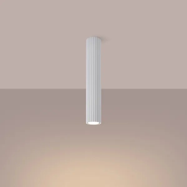 Sollux SL.1533 - Faretto KARBON 1xGU10/10W/230V 40 cm bianco