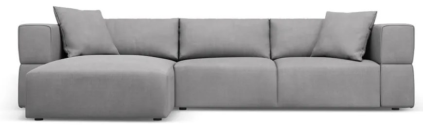 Divano angolare grigio chiaro, angolo sinistro Esther - Milo Casa