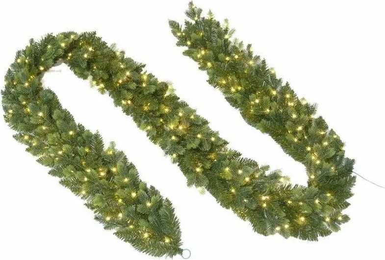 Husqvarna - Festone di natale decorazione natalizia madison lunghezza 270 cm