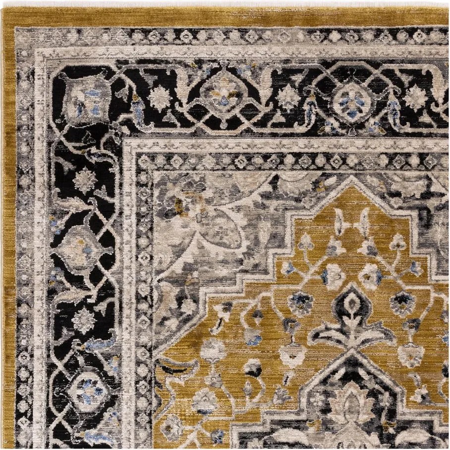 Tappeto giallo ocra 120x166 cm Sovereign - Asiatic Carpets