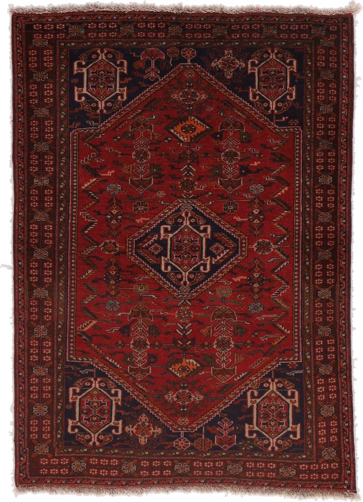 Tappeto 100 x 150 (Iran) Annodato A Mano