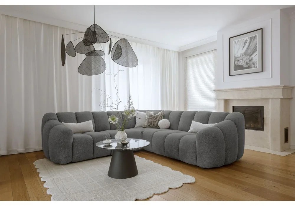 Divano angolare grigio Shell – Miuform