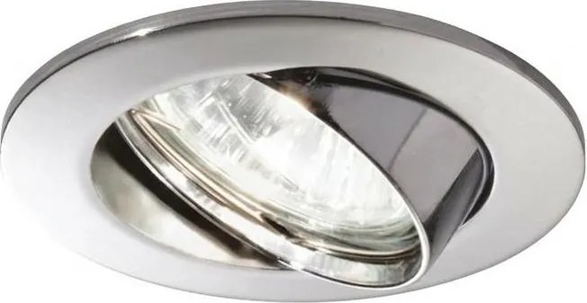 Ideal Lux - Faretto da incasso SWING 1xGU10/28W/230V Ø 8,2 cm cromo lucido