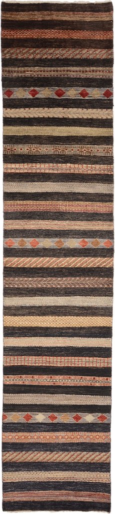 Gabbeh Tappeto 80x370 (Pakistan) Annodato A Mano