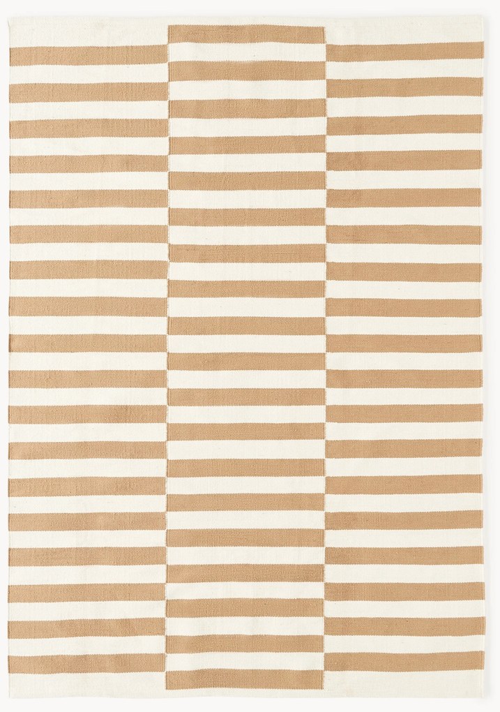 Tappeto kilim a righe tessuto a mano Donna