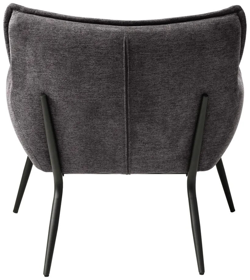 Poltrona relax grigia Calgary - Unique Furniture