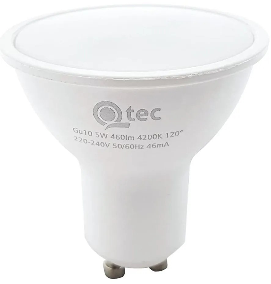 Lampadina LED Qtec GU10/5W/230V 4200K