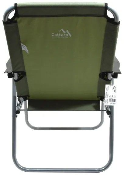 Sedia da campeggio pieghevole verde