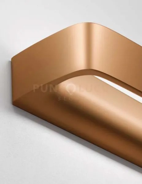 Aki applique a parete piccola rame opaco 2700k 1567lm 11w l.22,3cm