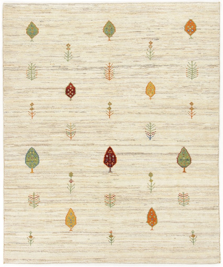 Gabbeh Tappeto 200 x 160 (Iran) Annodato A Mano
