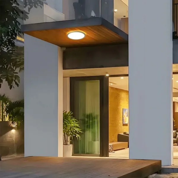 Brilagi - Lampada da bagno ULTRA SLIM a LED 12W/230V Ø 22,5 cm dorata IP54