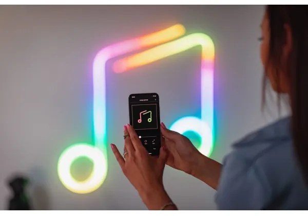 Twinkly TWFL200STW-WEU - LED RGB Striscia dimmerabile FLEX 200xLED 2 m Wi-Fi