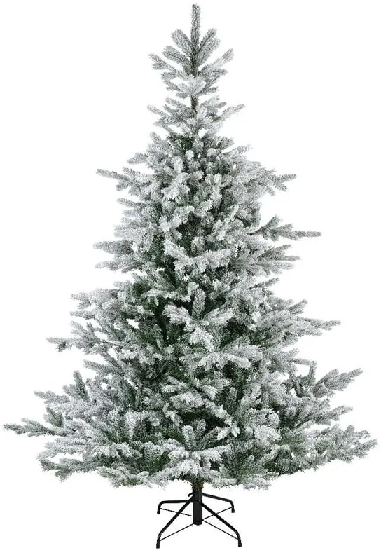 Albero di Natale artificiale Montebianco innevato H 180 cm x ø 132 cm