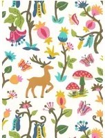 Sanderson Tapete Forest of Dean - Bright/ Multi