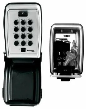 Cassetta di Sicurezza per Chiavi Master Lock 5423EURD Nero Nero/Grigio Zinco