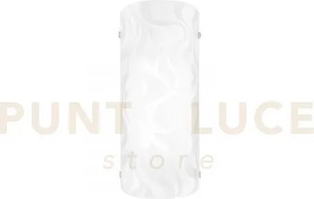 Applique a parete led jasmine bianca led 11w 1210lm 4000k 10x10x26c...