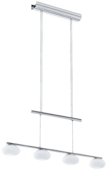 Eglo - Vetro di ricambio per lampada da tavolo ALEANDRO bianco