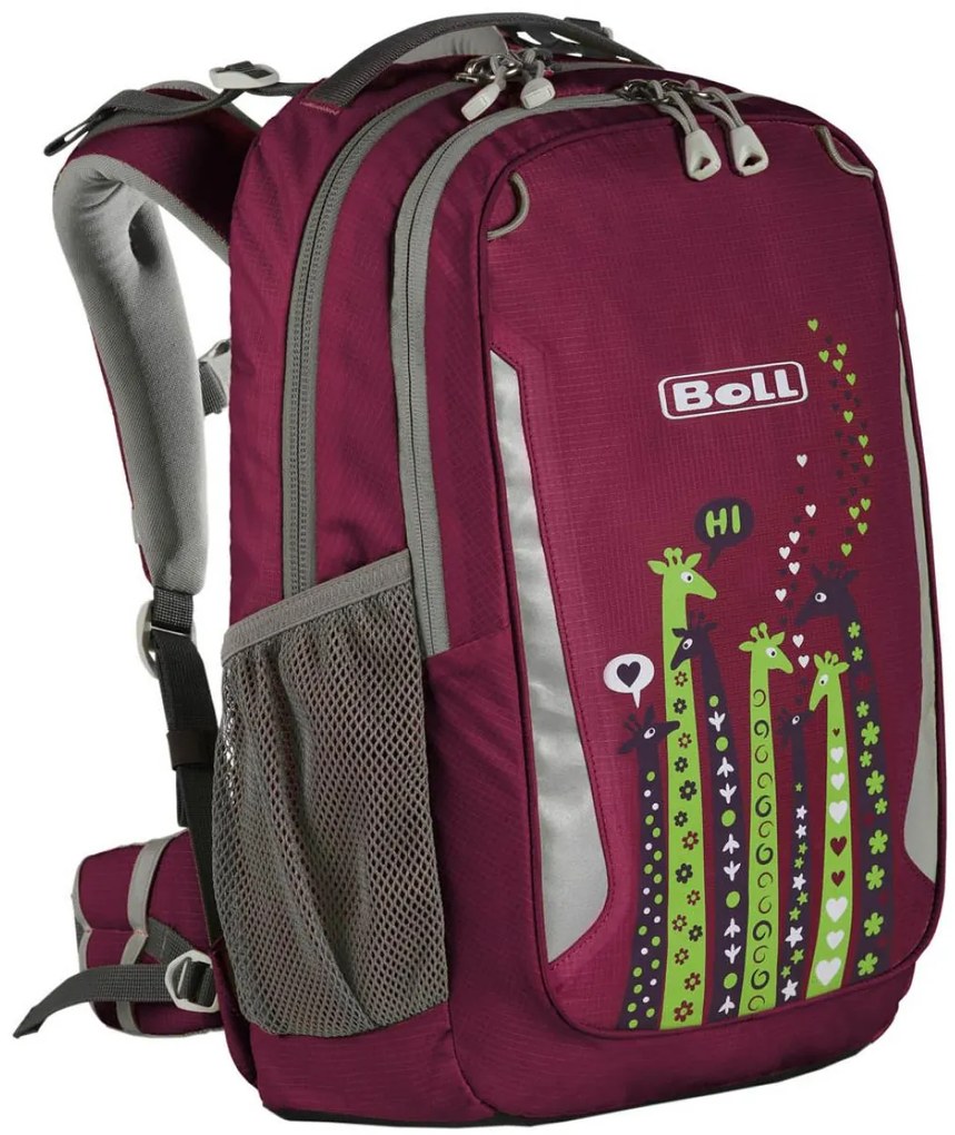 Zaino scuola BOLL SCHOOL MATE 20 l Giraffe - boysenberry