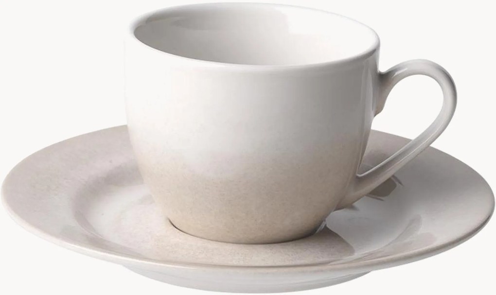 Set di 4 tazzine da caffè con piattini Luigi