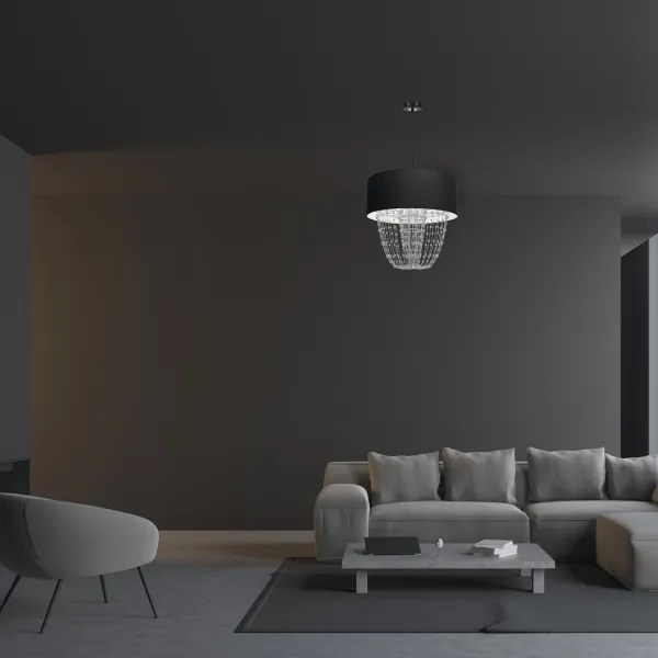 Lampadario a sospensione con filo ALMERIA 1xE27/60W/230V