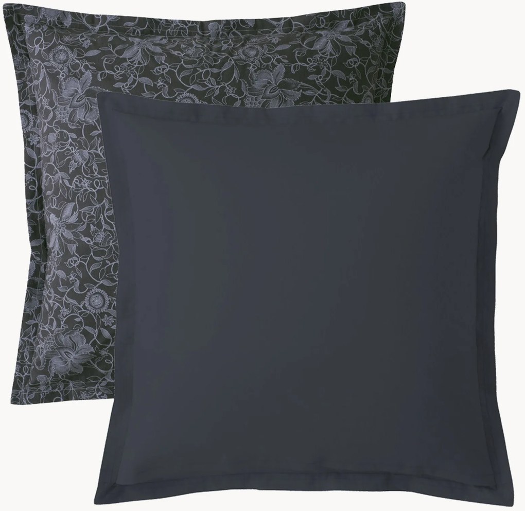 Federa in cotone percalle Reve Noir Nocturne