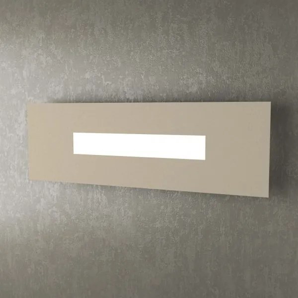 Wally applique-plafoniera 50 cm. 1 luce sabbia 1138-50-sa