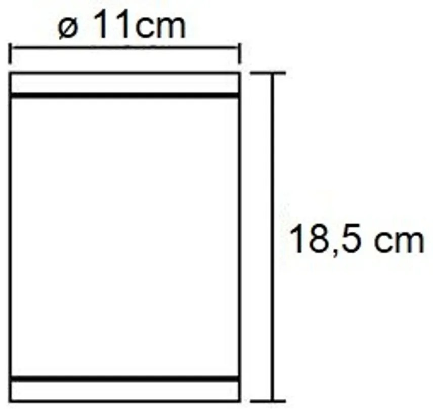 Applique da Soffitto - E27 Bianca IP65