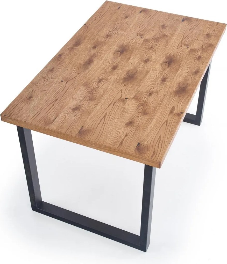 Tavolo Horus allungabile in rovere - L126/206/206xl80xh76 cm
