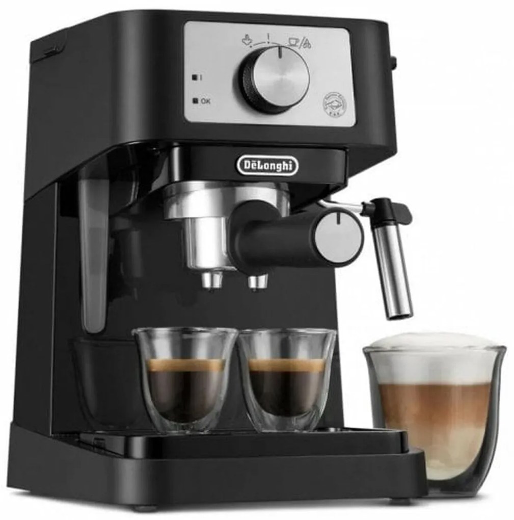 Caffettiera Express a Leva DeLonghi Stilosa Premium EC260.BK 1 L 15 bar 1100 W Nero