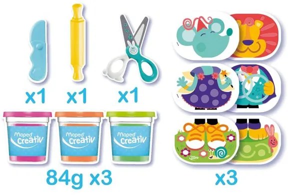 Set MAPED Creativ Early Age - Il mio primo set di modellazione